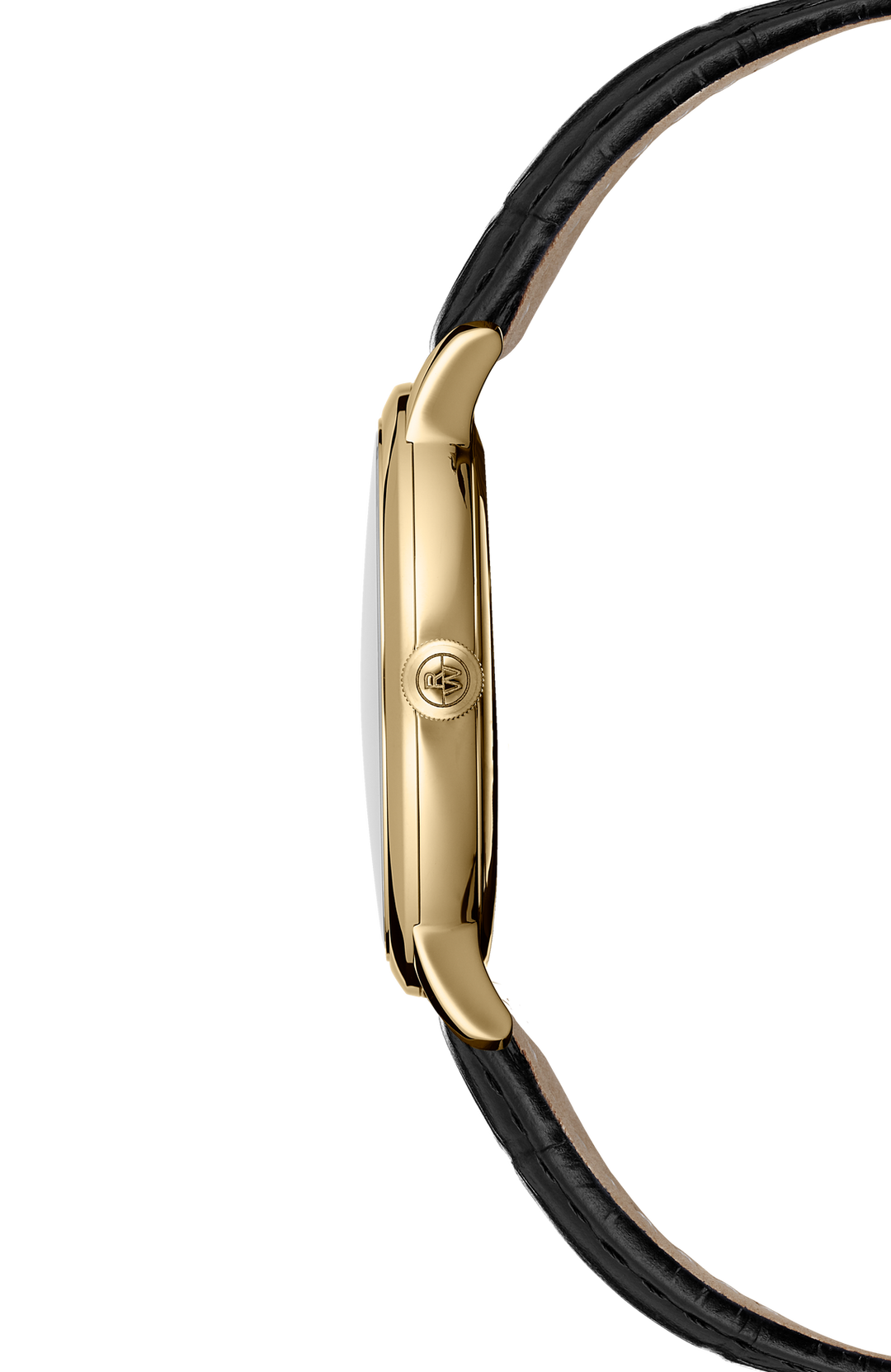 Raymond Weil Raymond Weil Toccata Classic Gold PVD Leather Quartz 39mm Watch #5485-PC-00359