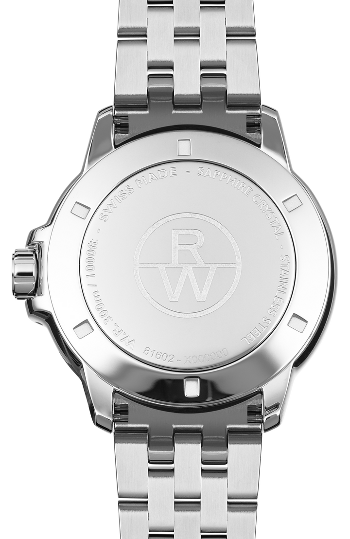 Raymond Weil Raymond Weil Tango Classic Quartz Steel Blue Bracelet 41mm Watch #8160-ST-00508