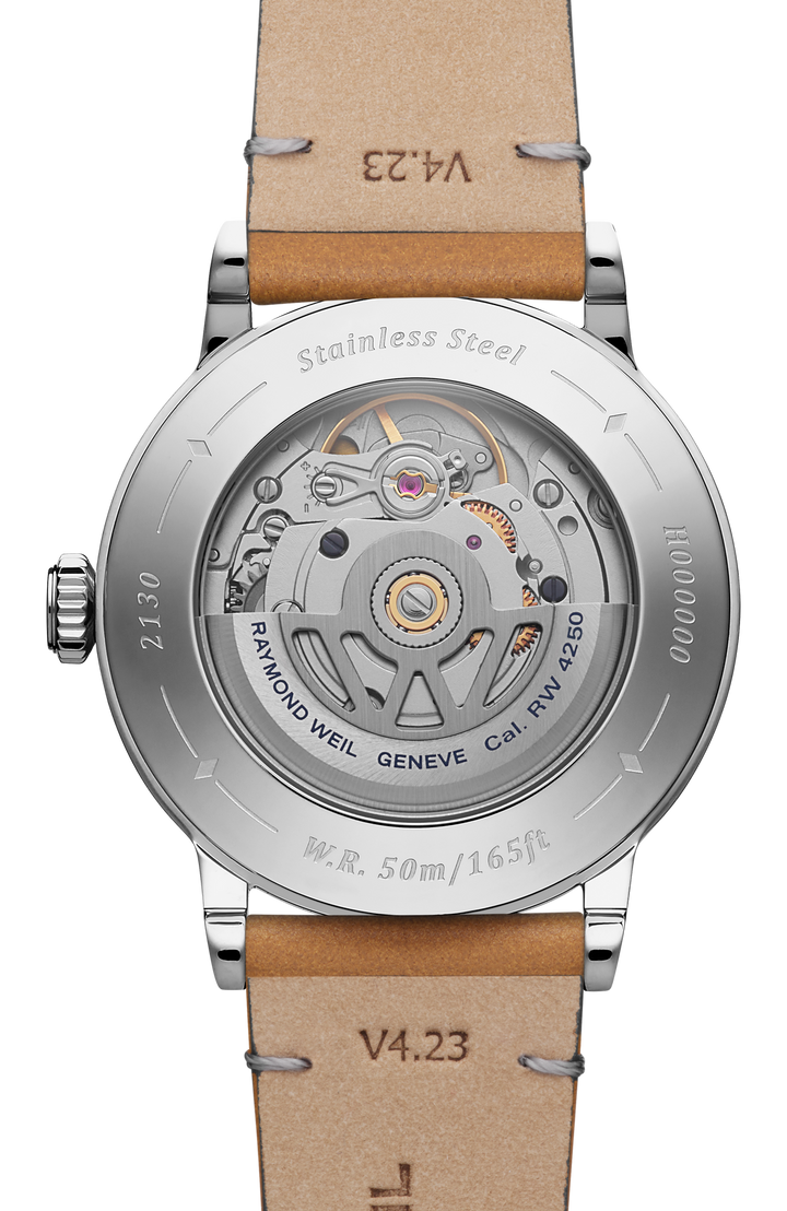 Raymond Weil Millesime Automatic Small Seconds Menthol Minute Track 35mm Watch 2130-STC - 60521