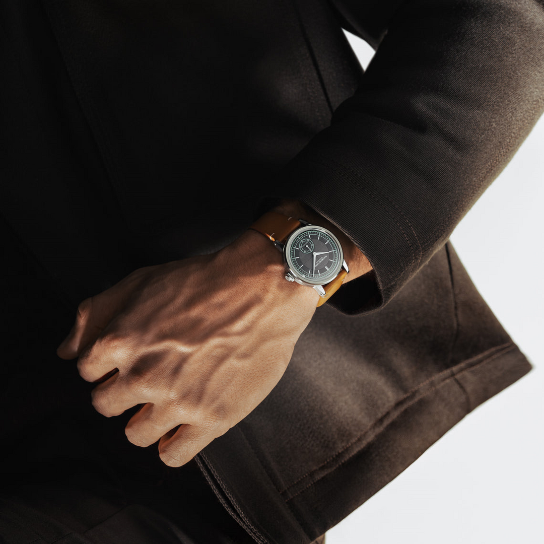 Raymond Weil Millesime Automatic Small Seconds Menthol Minute Track 35mm Watch 