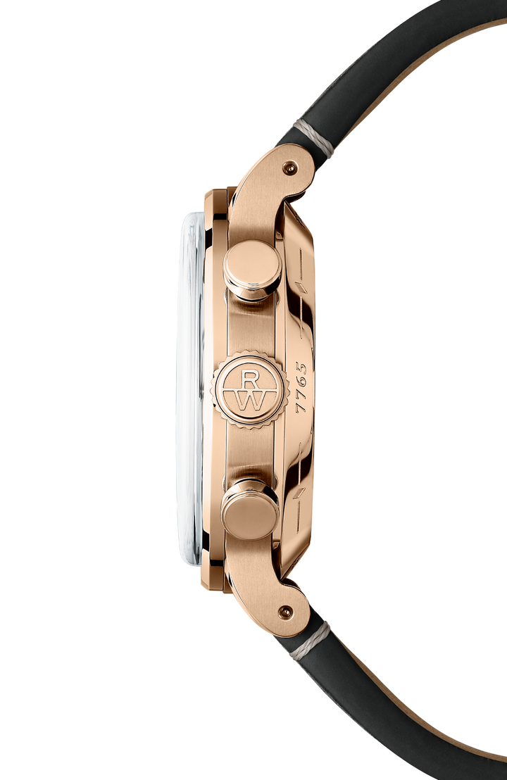 Raymond Weil Millesime Automatic Tri-Compax Chronograph Black Sector Dial 39mm Watch #7765-PC5-20631