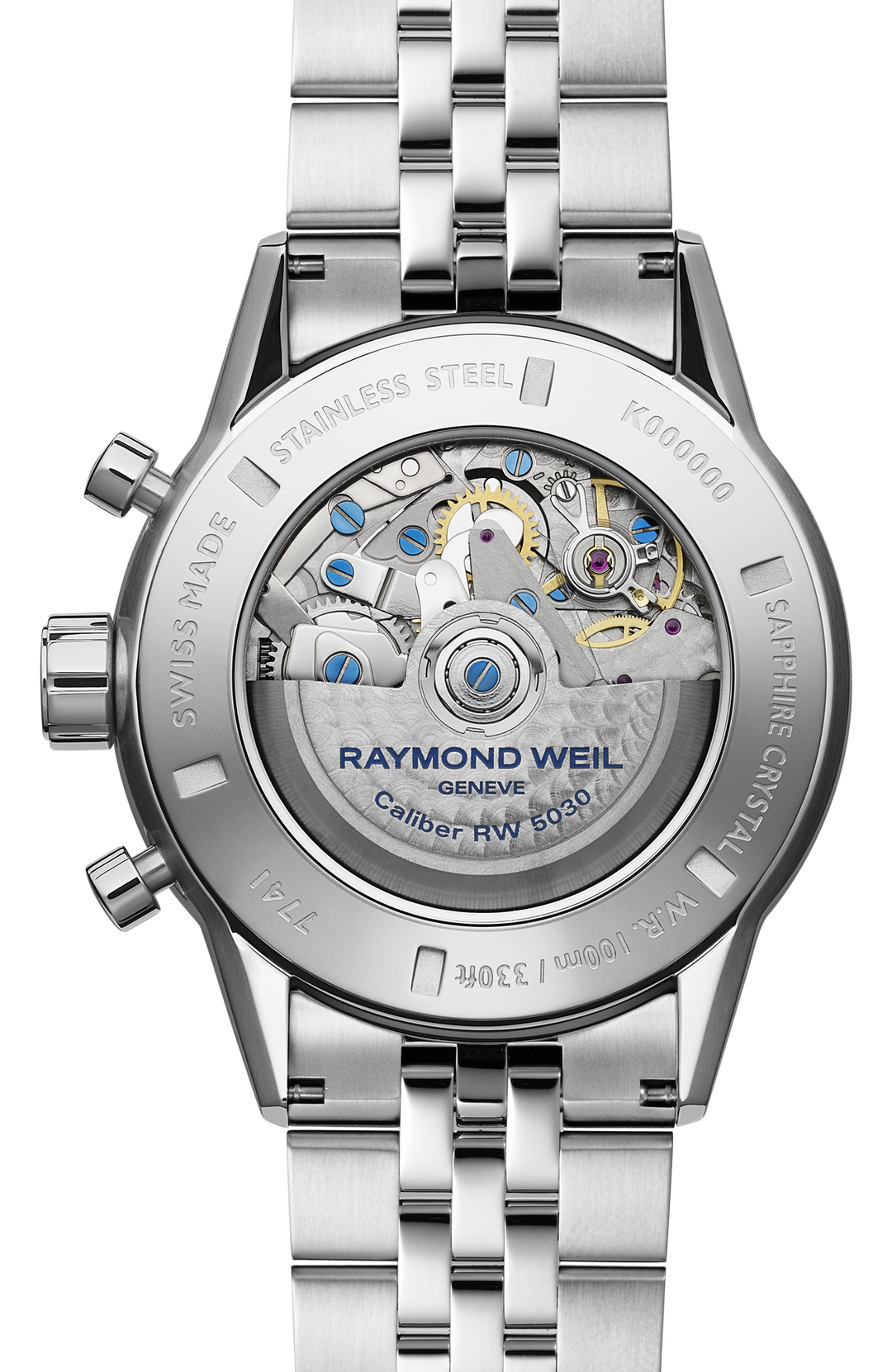Raymond Weil Freelancer 43.5mm Automatic Chronograph Watch 7741-ST3-50021