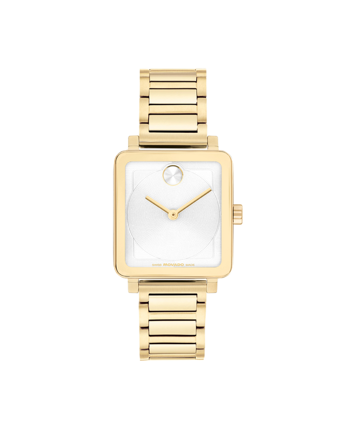 Movado Bold Evolution 2.0 28mmx26mm square Swiss Quartz Watch 