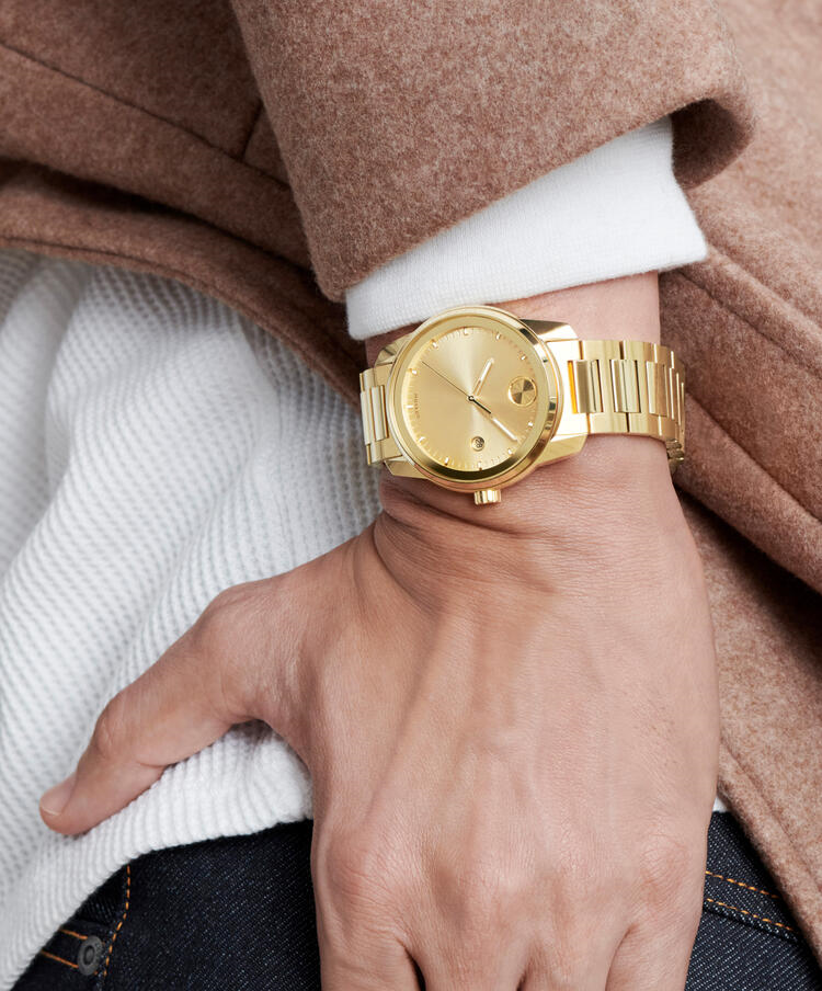 Movado BOLD Verso 42mm Swiss Quartz Watch 