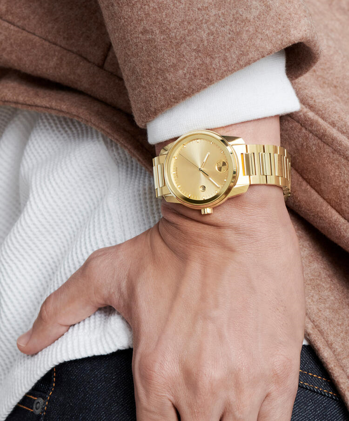 Movado BOLD Verso 42mm Swiss Quartz Watch 