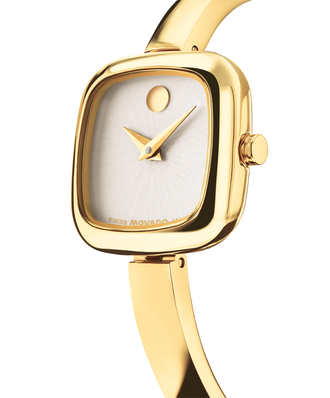 Movado Museum Bangle 21.5mm Swiss Quartz Watch 