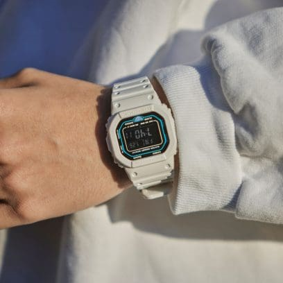 G-Shock Digital 5600 Series Watch. DWB5600SF-7 - The Galactic Connected Square