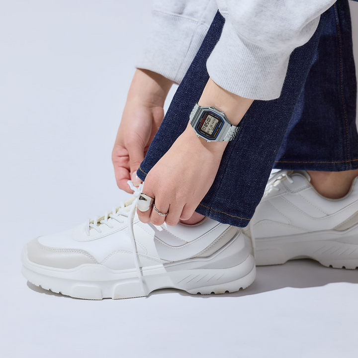 Casio Vintage Digital Watch. ABL100WE-1AV - The Connected Step-Tracker
