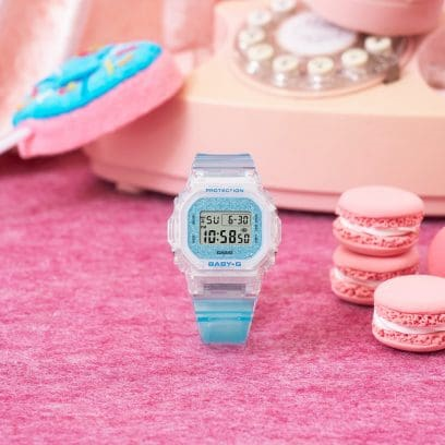 G-Shock Baby G Digital Watch. BGD565GC-2 - The Translucent Coastal Square