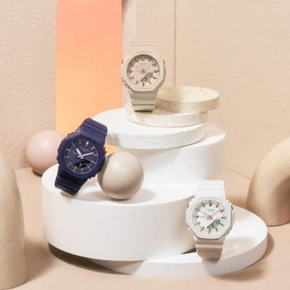 G-Shock Analog Digital Watch. GMA-P2100M-4A - The "Compact Sunset" CasiOak