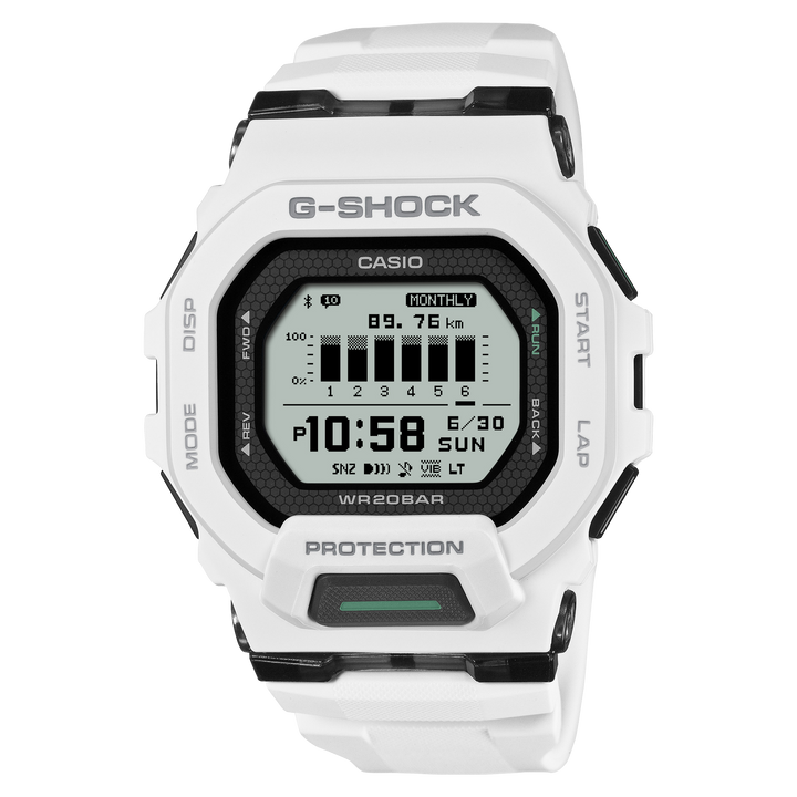 G-SHOCK G - Squad Digital Series Watch GBD200-7 The Move White Series