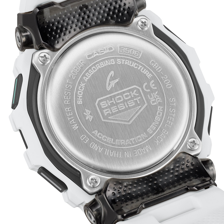 G-SHOCK G - Squad Digital Series Watch GBD200-7 The Move White Series