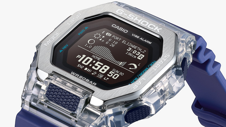 G-Shock G-Lide Surfers Watch. GBX100S-1 - G-LIDE Tide Graph Edition