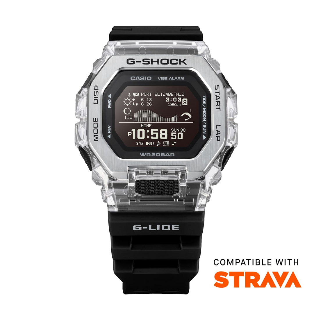 G-Shock G-Lide Surfers Watch. GBX100S-1 - G-LIDE Tide Graph Edition