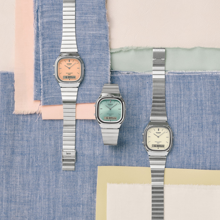 Casio Vintage Analog-Digital Retro Series Watch. AQ-240E-7A2