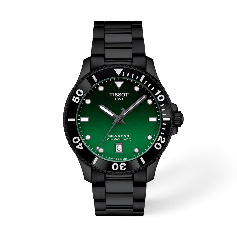 Tissot Seastar Quartz Stainless Steel PVD 40mm 