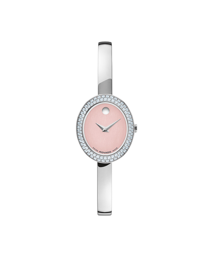 Movado Museum Bangle 21.5 X 25.5mm SwissQuartz Watch 