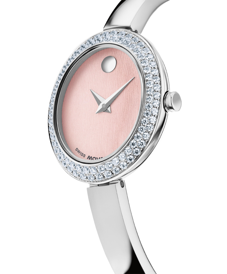Movado Museum Bangle 21.5 X 25.5mm SwissQuartz Watch 