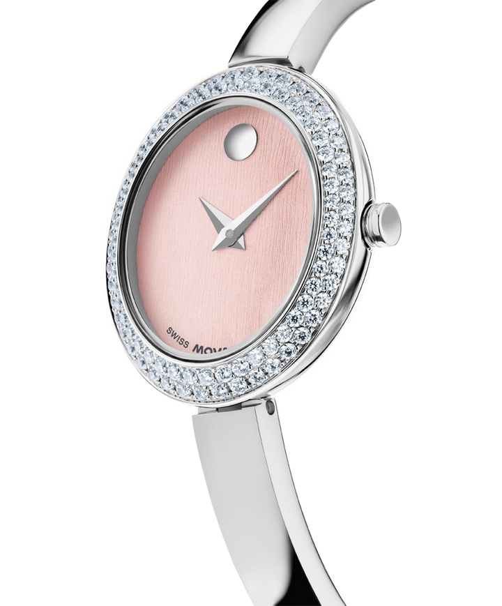 Movado Museum Bangle 21.5 X 25.5mm SwissQuartz Watch 
