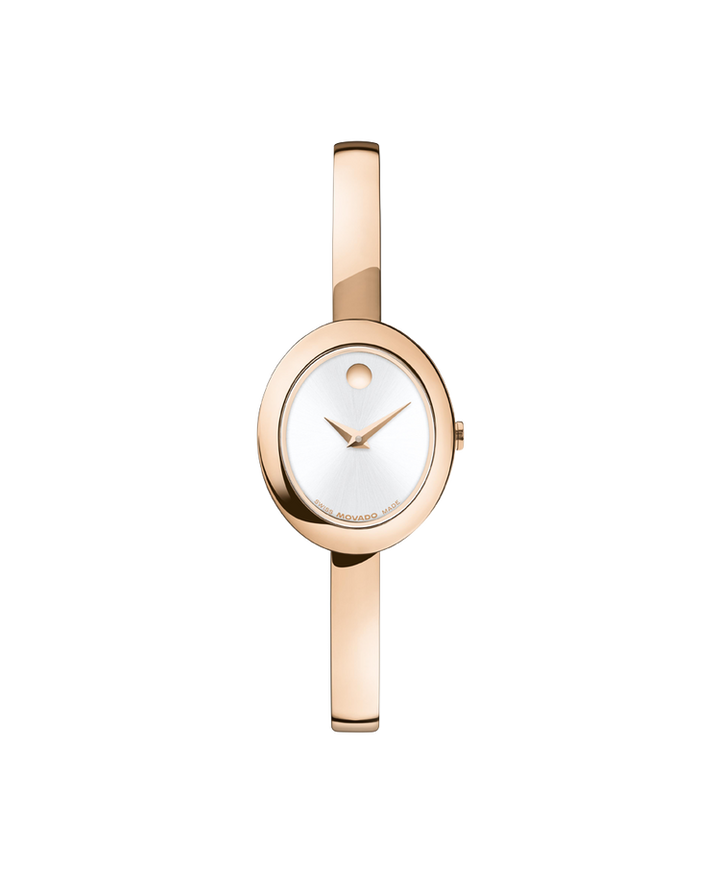 Movado Museum Bangle 21.5 x 25.5mm SwissQuartz Watch 