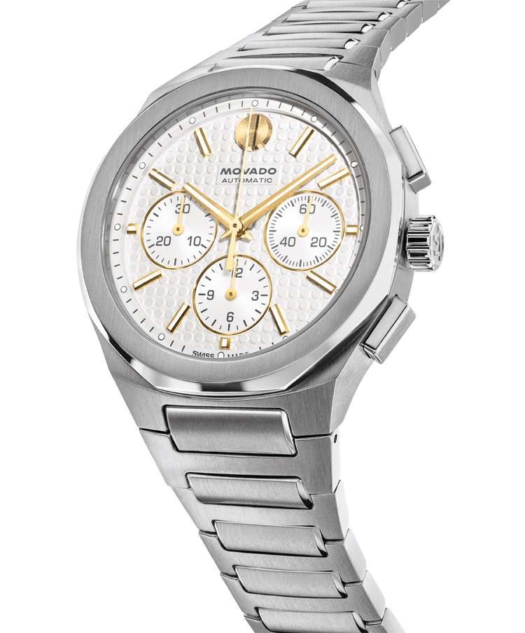 Movado Alta Centurion Chronograph 41mm SwissAutomatic Chronograph Watch 
