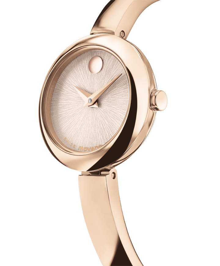 Movado Museum Bangle 22mm SwissQuartz Watch 
