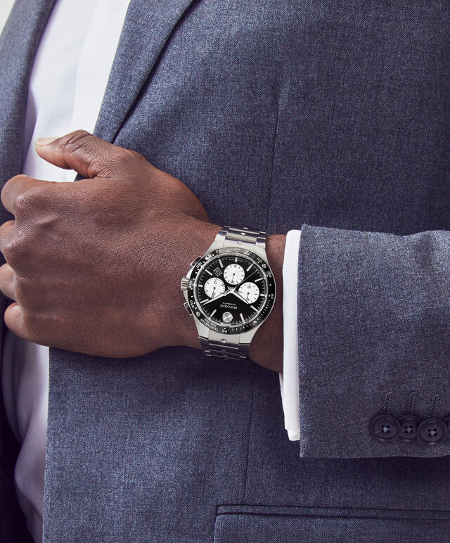 Movado Alta SE Chronograph 43mm SwissAutomatic Chronograph Watch 