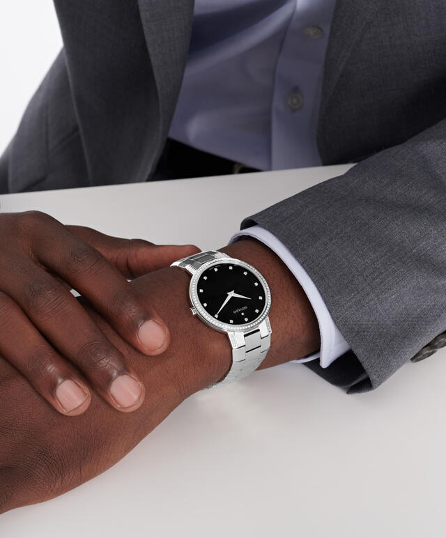 Movado Faceto 39mm SwissQuartz Watch 