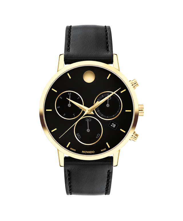 Movado Museum Classic Chronograph 42mm SwissQuartz Chronograph Watch 