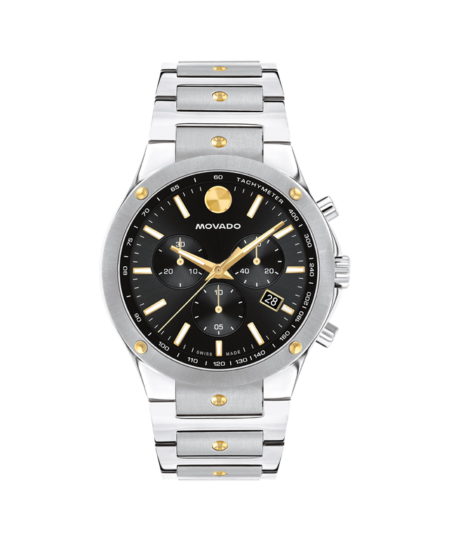 Movado SE Chronograph 42mm SwissQuartz Chronograph Watch 