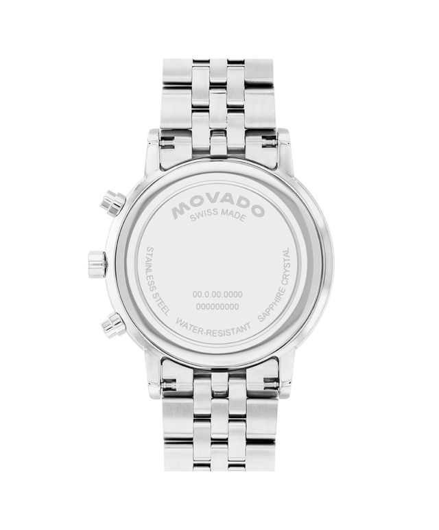 Movado Museum Classic Chronograph 42mm SwissQuartz Chronograph Watch 