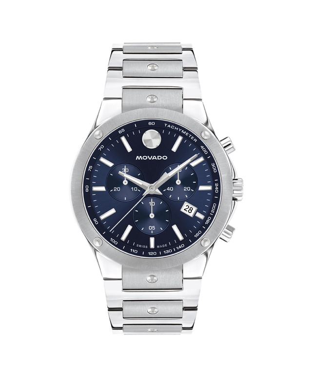 Movado SE Chronograph 42mm SwissQuartz Chronograph Watch 