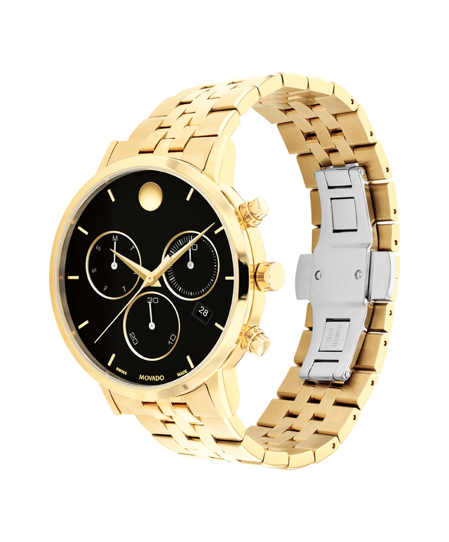 Movado Museum Classic Chronograph 42mm SwissQuartz Chronograph Watch 
