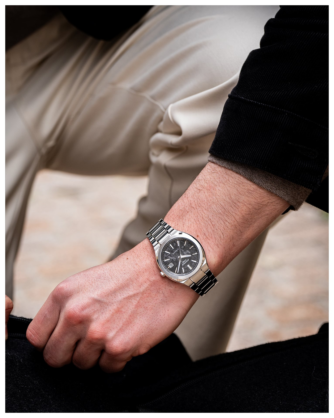 EDIFICE Automatic Stainless Steel Watch 