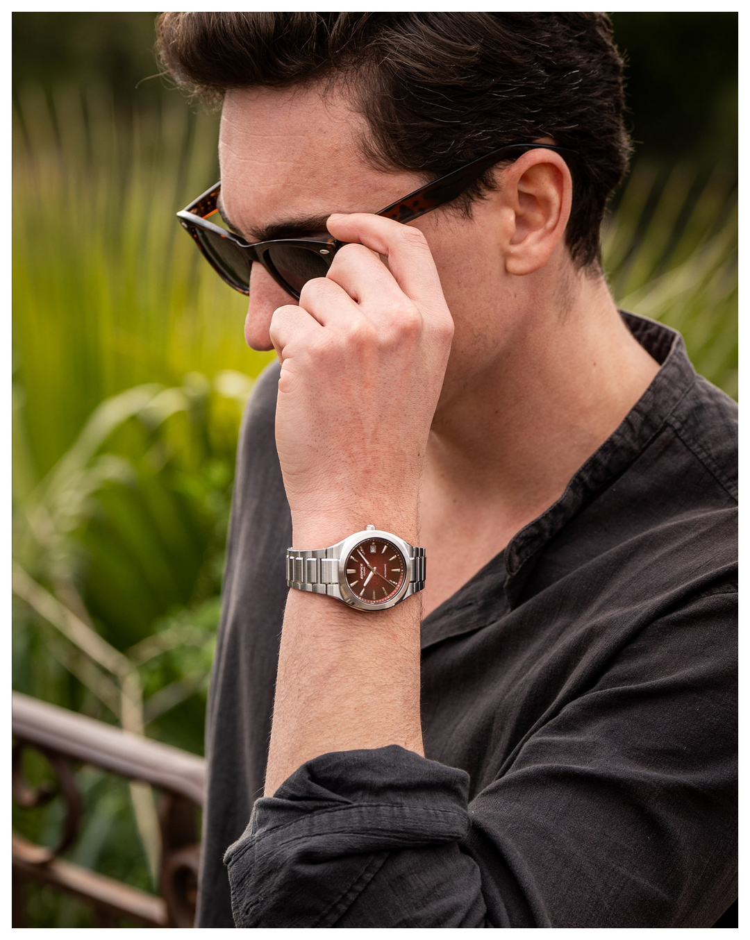 EDIFICE Automatic Stainless Steel Watch 