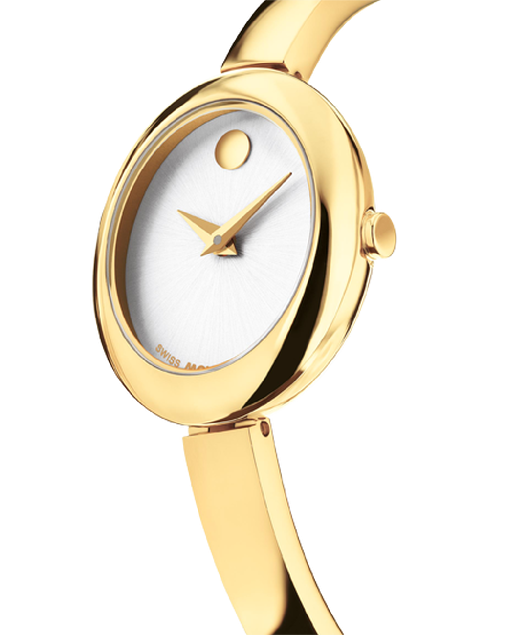 Movado Museum Bangle 21.5 X 25.5mm Swiss Quartz Watch 0608063
