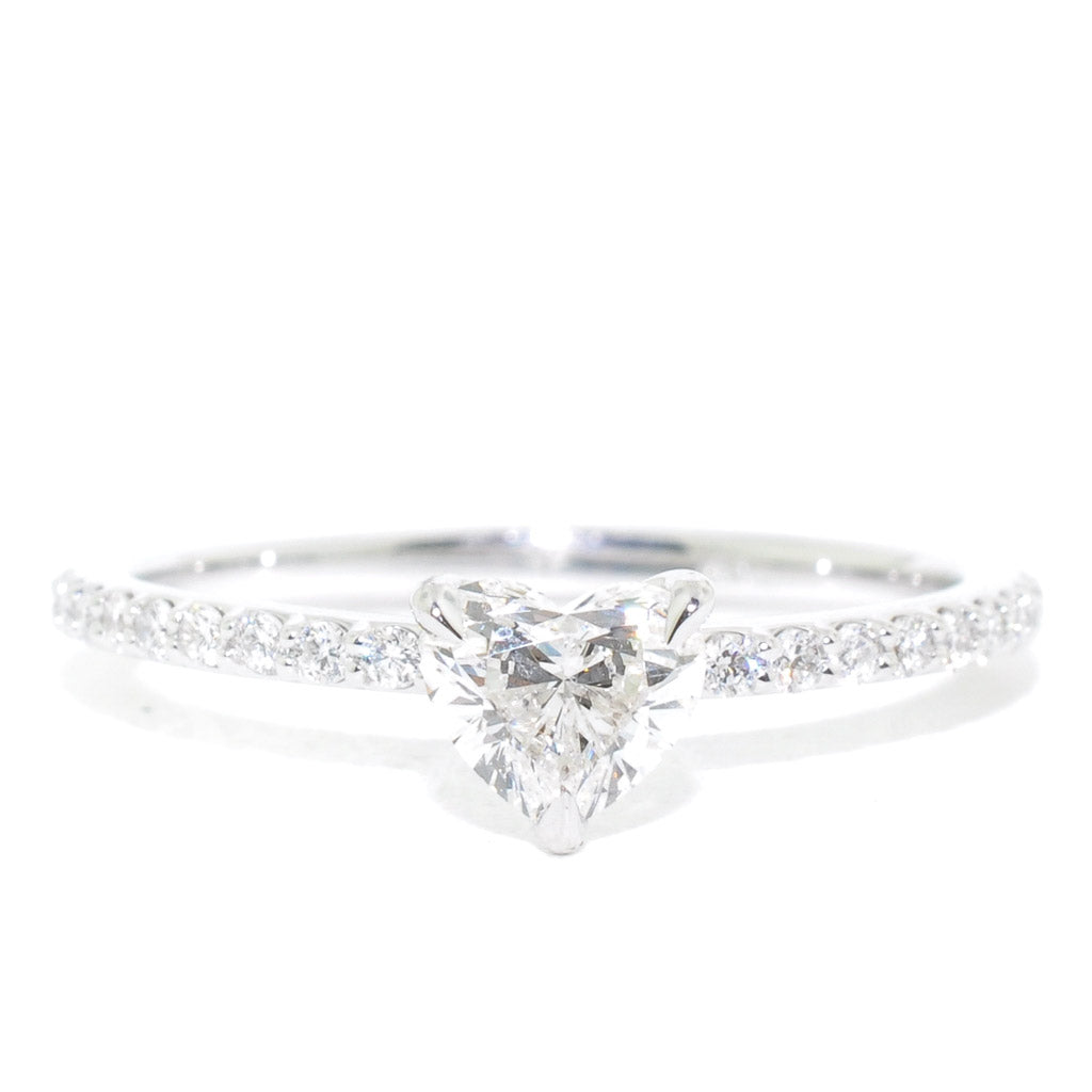 Graziella Originals Diamond Engagement Ring. 0.73CTW SI1-H Colour Center Diamond.