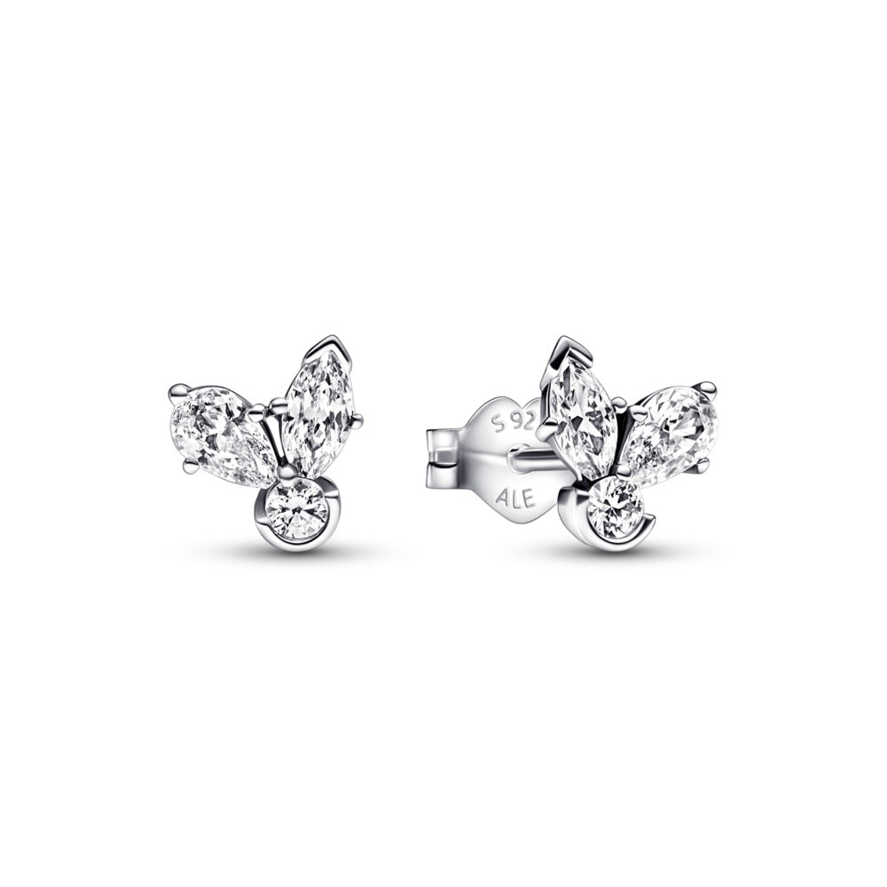Sparkling Herbarium Cluster Stud Earrings