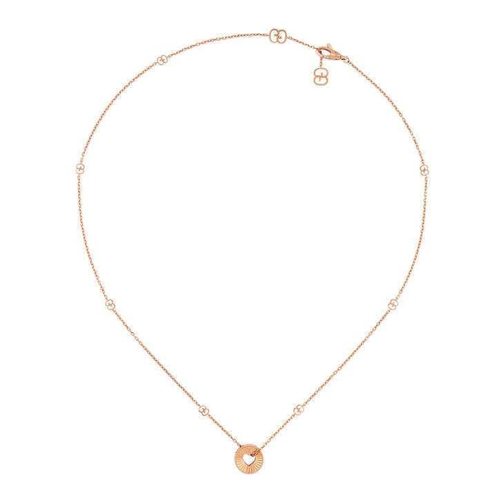 Gucci Icon 18k Heart Necklace