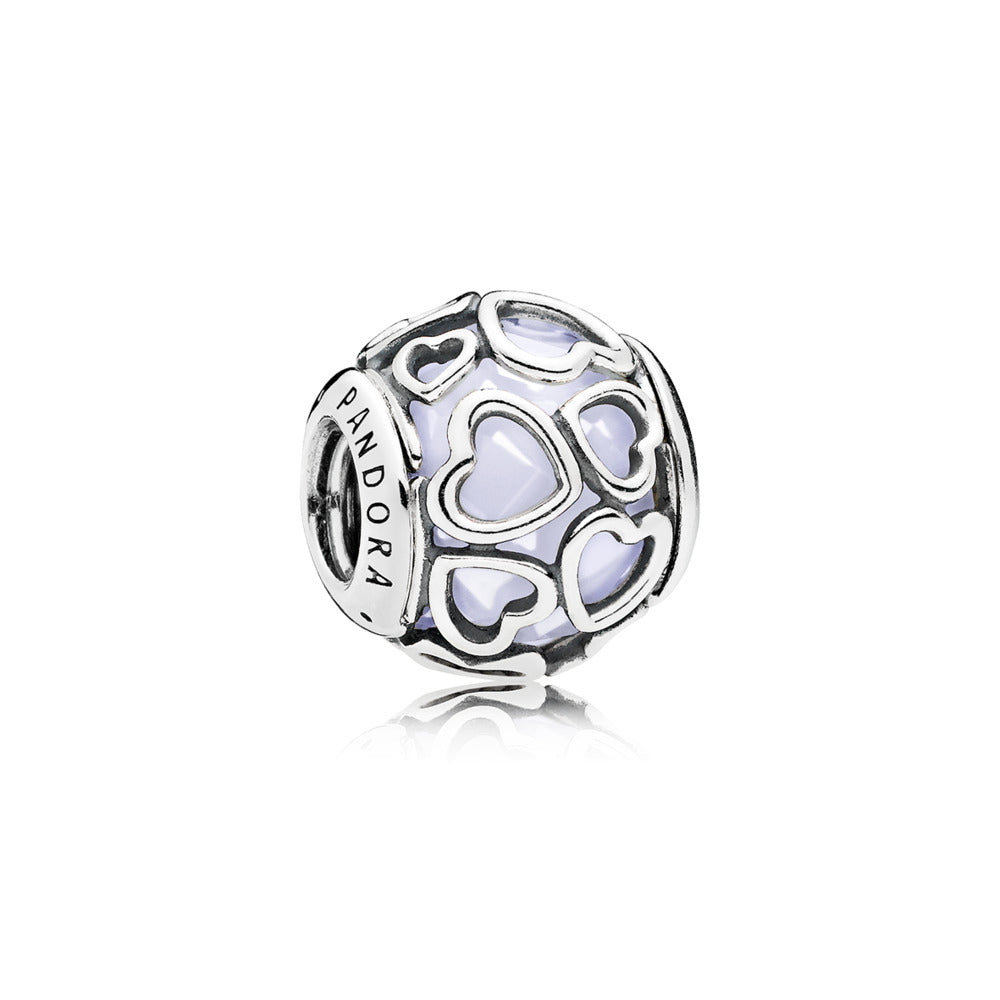 Encased in Love, Opalescent White Crystal