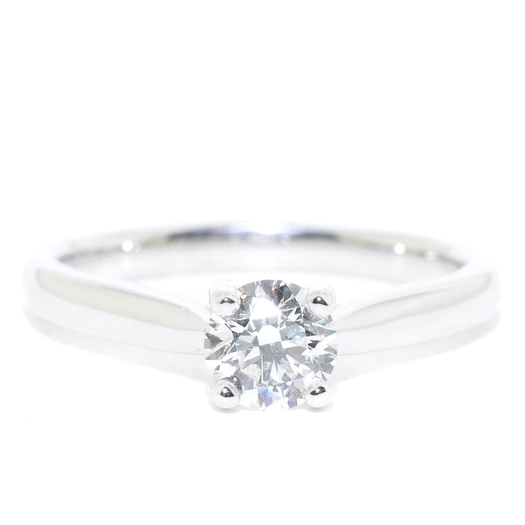 Graziella Originals Diamond Engagement Ring - 0.50CTW  GIA Certified VS2-F Centre Diamond