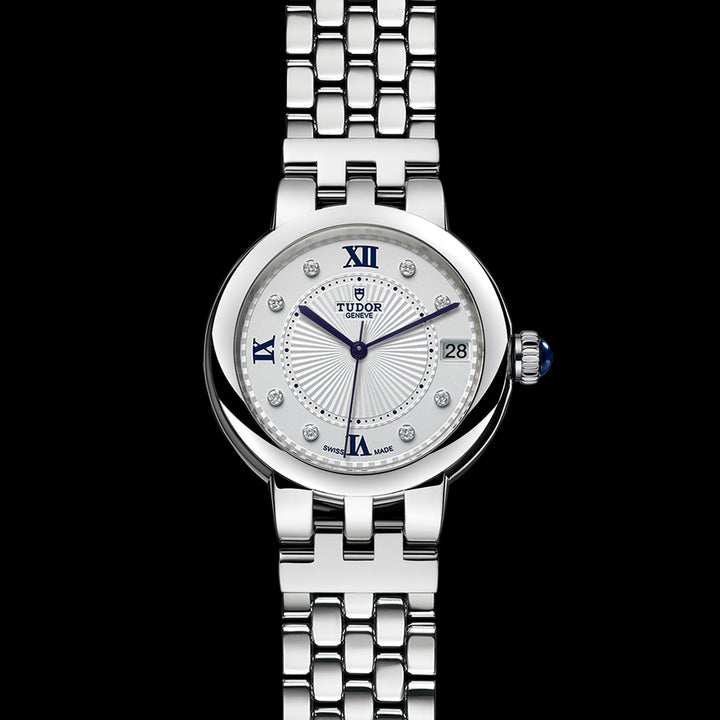 Tudor Clair de Rose Watch - M35800-0004 - 34mm steel case