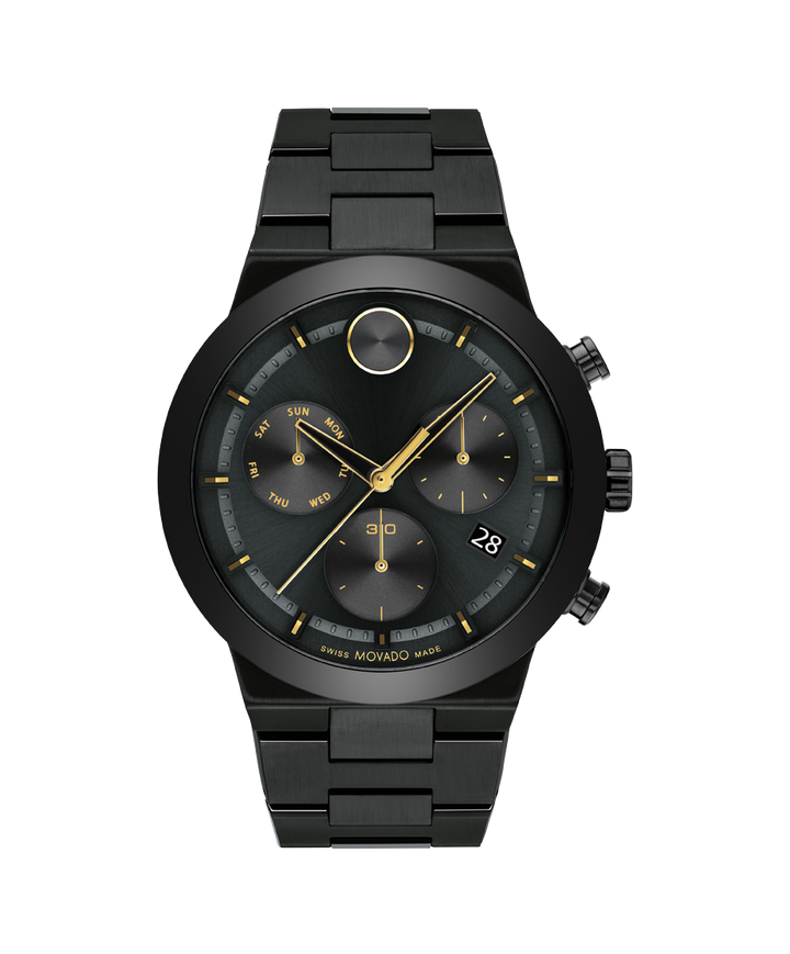 Movado BOLD Fusion Chronograph 45mm SwissQuartz Chronograph Watch 
