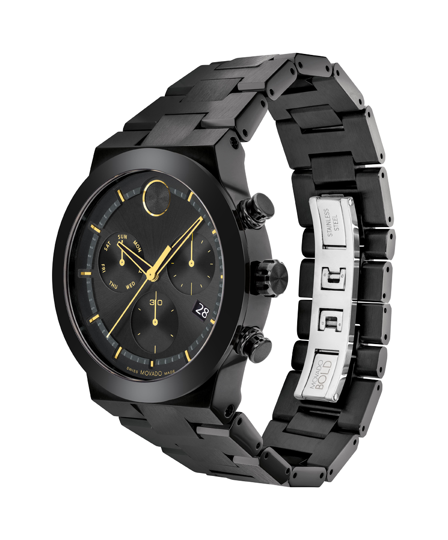 Movado BOLD Fusion Chronograph 45mm SwissQuartz Chronograph Watch 