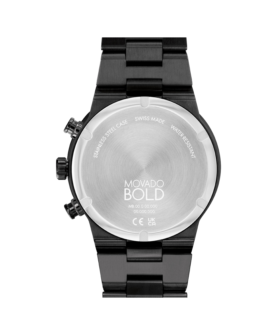 Movado BOLD Fusion Chronograph 45mm SwissQuartz Chronograph Watch 