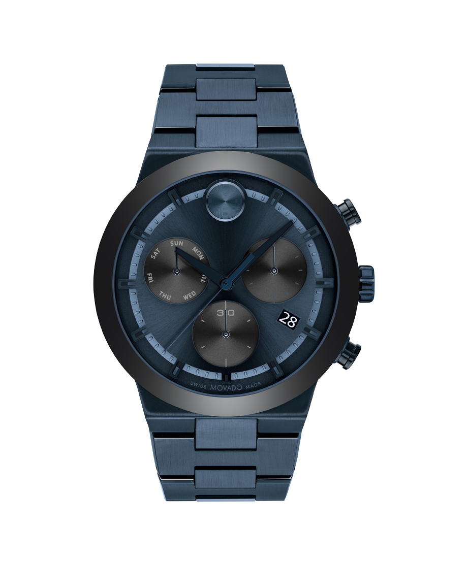 Movado BOLD Fusion Chronograph 45mm SwissQuartz Chronograph Watch 