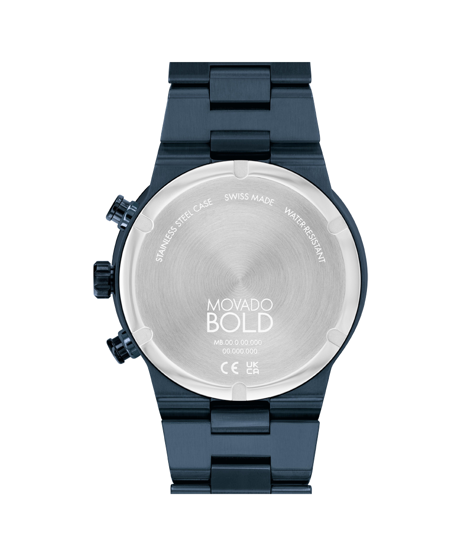 Movado BOLD Fusion Chronograph 45mm SwissQuartz Chronograph Watch 
