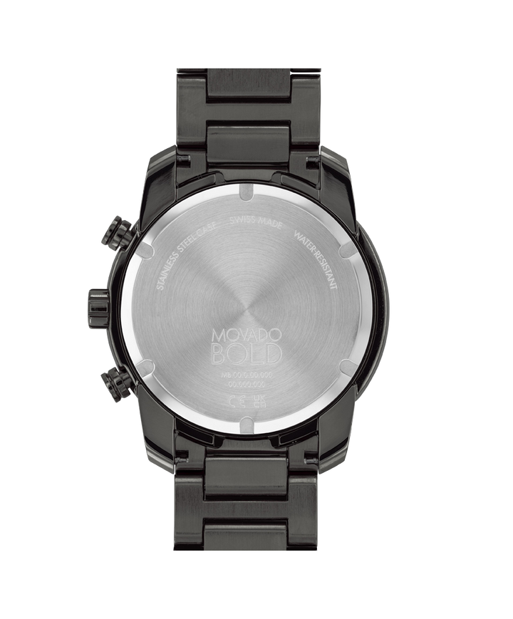 Movado Bold Verso 44mm Chronograph Swiss Quartz Watch 