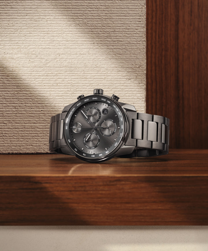 Movado Bold Verso 44mm Chronograph Swiss Quartz Watch 