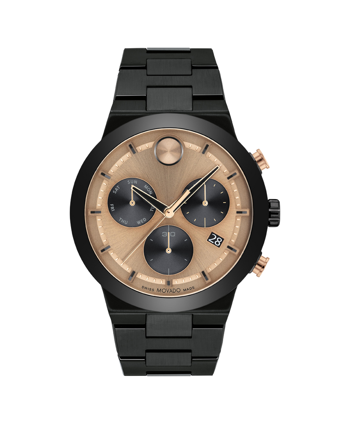 Movado BOLD Fusion Chronograph 45mm SwissQuartz Chronograph Watch 